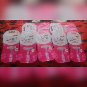 Soleil Smooth Women's Razor - Pink